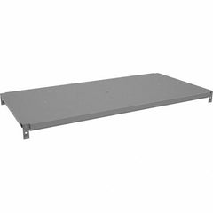 Tennsco - 36" Wide, 3/4 High, Open Shelving Accessory/Component - Steel, 18" Deep, Use with Capstone Shelving - Benchmark Tooling