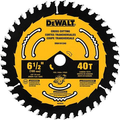 DeWALT - Wet & Dry-Cut Saw Blades   Blade Diameter (Inch): 6-1/2    Blade Material: Tungsten Carbide-Tipped - Benchmark Tooling