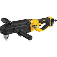 DeWALT - 60 Volt 1/2" Chuck Inline Handle Cordless Drill - 1320 RPM, Keyed Chuck, Reversible, Lithium-Ion Batteries Not Included - Benchmark Tooling