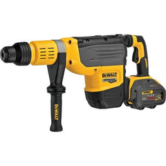 DeWALT - 60 Volt 2" SDS Max Chuck Cordless Rotary Hammer - 2210 BPM, 290 RPM, Reversible - Benchmark Tooling