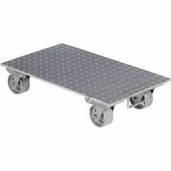 Vestil - 2,800 Lb Capacity Aluminum Dolly - 27" Long x 16" Wide - Benchmark Tooling