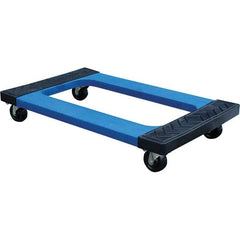 Vestil - 1,000 Lb Capacity Plastic Dolly - 30" Long x 18" Wide - Benchmark Tooling