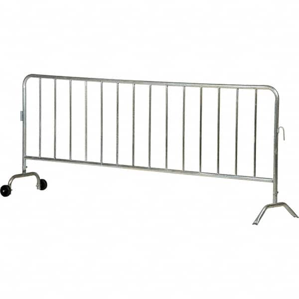 Vestil - Railing Barriers Type: Barricades Length (Inch): 99-11/16 - Benchmark Tooling