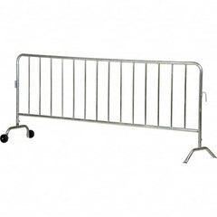 Vestil - Railing Barriers Type: Barricades Length (Inch): 99-11/16 - Benchmark Tooling