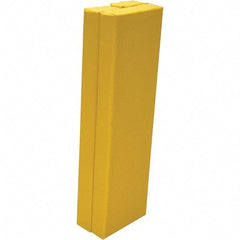 Vestil - 3" High, Column Protector - Fits 5" Columns, Yellow - Benchmark Tooling
