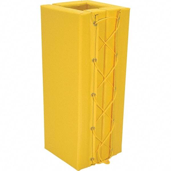 Vestil - 3" High, Column Protector - Fits 8" Columns, Yellow - Benchmark Tooling