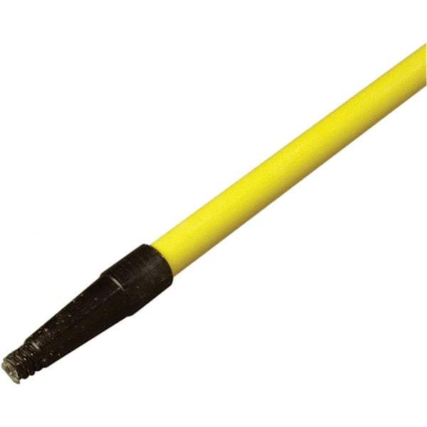 Carlisle - Broom/Squeegee Poles & Handles Connection Type: Threaded & Tapered Handle Material: Fiberglass - Benchmark Tooling