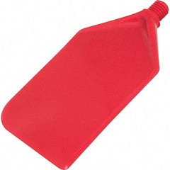 Carlisle - Sparta Red Nylon Mixing Paddle without Holes - 7-1/2" Overall Length - Benchmark Tooling