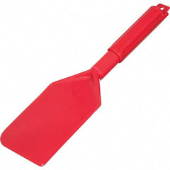 Carlisle - Sparta Red Nylon Mixing Paddle without Holes - 13-1/2" Overall Length - Benchmark Tooling