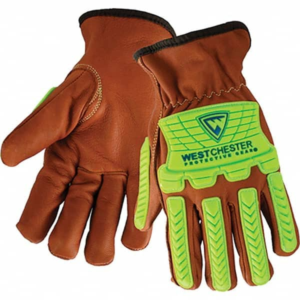 PIP - Size L, ANSI Cut Lvl A4, ANSI Puncture Lvl 5, ANSI Abrasion Lvl 2, Cut & Puncture Resistant Gloves - Benchmark Tooling