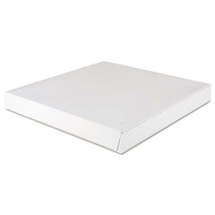 SCT - Paperboard Pizza Boxes,16 x 16 x 1 7/8, White, 100/Carton - Benchmark Tooling