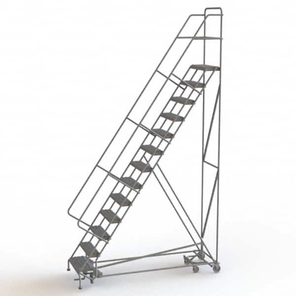 TRI-ARC - Rolling & Wall Mounted Ladders & Platforms Type: All-Directional Ladder Style: Rolling Safety Ladder - Benchmark Tooling