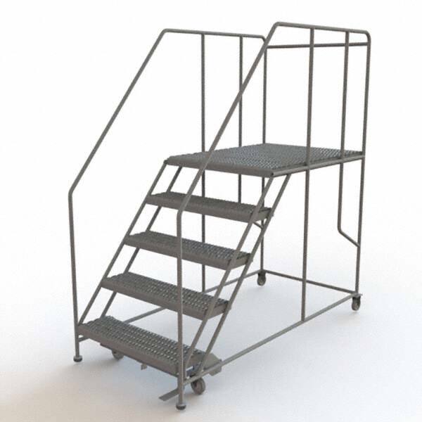 TRI-ARC - Rolling & Wall Mounted Ladders & Platforms Type: Rolling Work Platform Style: Steel Work Platform - Benchmark Tooling