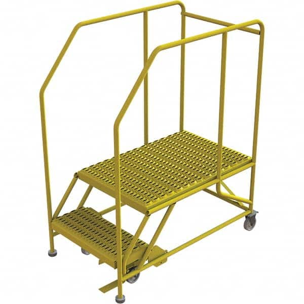 TRI-ARC - Rolling & Wall Mounted Ladders & Platforms Type: Rolling Work Platform Style: Steel Work Platform - Benchmark Tooling