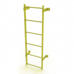 TRI-ARC - Rolling & Wall Mounted Ladders & Platforms Type: Fixed Ladder Style: Safety Cage - Benchmark Tooling