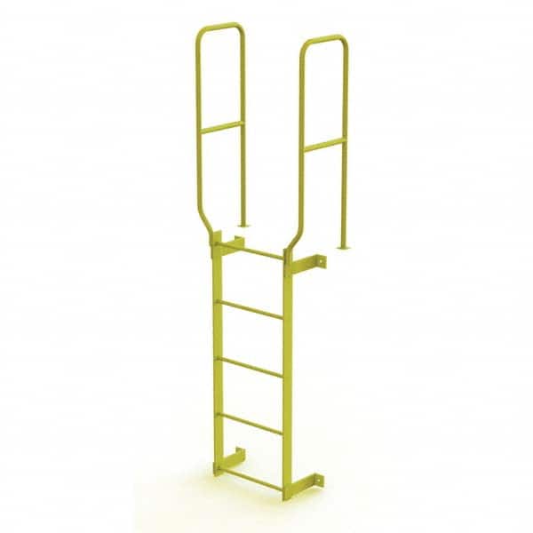 TRI-ARC - Rolling & Wall Mounted Ladders & Platforms Type: Fixed Ladder Style: Safety Cage - Benchmark Tooling
