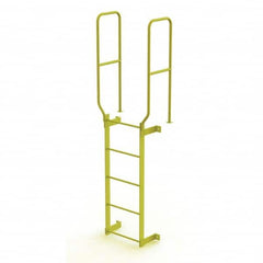 TRI-ARC - Rolling & Wall Mounted Ladders & Platforms Type: Fixed Ladder Style: Safety Cage - Benchmark Tooling