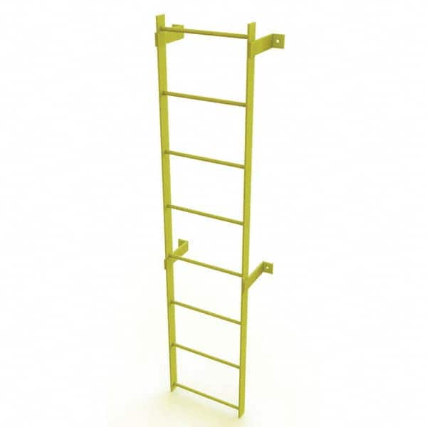 TRI-ARC - Rolling & Wall Mounted Ladders & Platforms Type: Fixed Ladder Style: Safety Cage - Benchmark Tooling