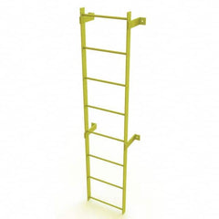TRI-ARC - Rolling & Wall Mounted Ladders & Platforms Type: Fixed Ladder Style: Safety Cage - Benchmark Tooling