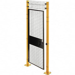 Husky - 4' Wide x 8' High, Swing Door for Temporary Structures - Benchmark Tooling