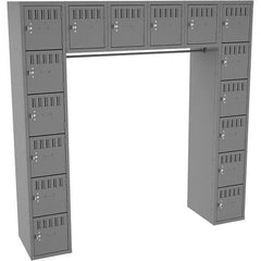 Tennsco - 16 Door, 16 Tier, Locker - Benchmark Tooling