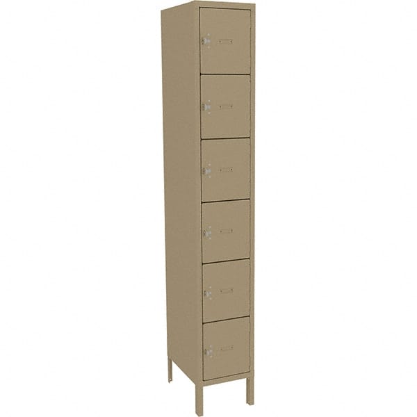 Tennsco - 6 Door, 6 Tier, Welded Locker - Benchmark Tooling