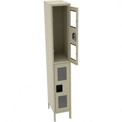 Tennsco - 2 Door, Double Tier, Welded Locker - Benchmark Tooling