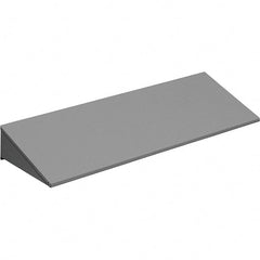 Tennsco - 36" Wide x 6" High x 12" Deep, Locker Slope Top - Benchmark Tooling