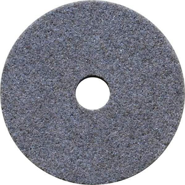 Norton - 60 Grit Aluminum Oxide Type 1 Internal Grinding Wheel - 2" Diam x 3/8" Hole x 1/2" Thick, 16,235 Max RPM, Type 1 Medium Grade, K Hardness, Vitrified Bond, No Recess - Benchmark Tooling