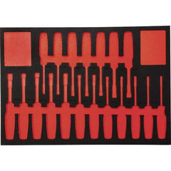 Proto - Tool Box Case & Cabinet Inserts Type: Foam Insert For Use With: J12000 - Benchmark Tooling