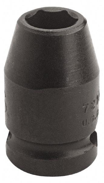 Proto - 3/8" Drive, Power Socket - 6 Points, 1-3/32" OAL - Benchmark Tooling