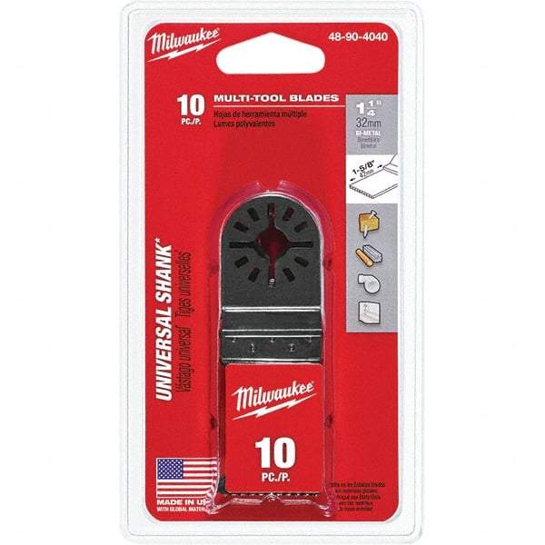 Milwaukee Tool - Rotary & Multi-Tool Accessories Accessory Type: Multi-Material Blade For Use With: Oscillating Tools - Benchmark Tooling