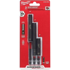 Milwaukee Tool - Power & Impact Screwdriver Bit Sets Point Type: Hex Tool Type: Impact Driver - Benchmark Tooling