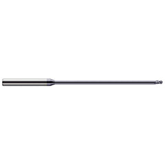 Harvey Tool - Ball End Mills; Mill Diameter (Inch): 1/8 ; Mill Diameter (Decimal Inch): 0.1250 ; Number of Flutes: 3 ; Length of Cut (Inch): 3/16 ; Length of Cut (Decimal Inch): 0.1870 ; Material: Solid Carbide - Exact Industrial Supply