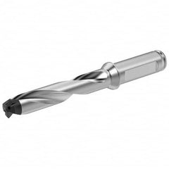 Kennametal - Series KenTIP FS, 5xD, 1" Diam Straight Shank, Drill Body - Benchmark Tooling