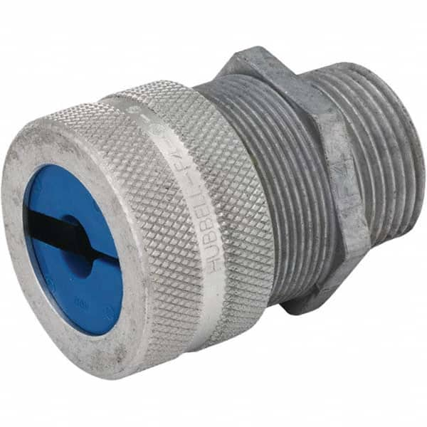 1 to 0.875″ Liquidtight Straight Strain Relief Cord Grip 1″ Thread, Steel