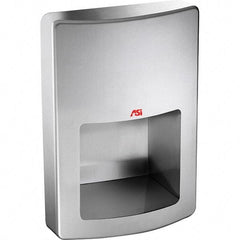 ASI-American Specialties, Inc. - 1000 Watt Satin Stainless Steel Finish Electric Hand Dryer - 240 Volts, 4.2 Amps, 11" Wide x 15-1/2" High x 5-23/32" Deep - Benchmark Tooling