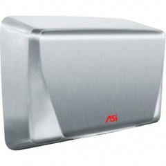 ASI-American Specialties, Inc. - 1000 Watt Satin Stainless Steel Finish Electric Hand Dryer - 115-120 Volts, 10.4 Amps, 10-5/8" Wide x 8-15/32" High x 4" Deep - Benchmark Tooling