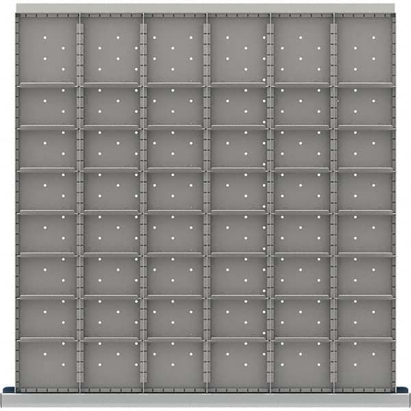 LISTA - 48-Compartment Drawer Divider Layout for 3.15" High Drawers - Benchmark Tooling