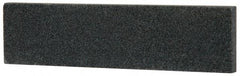 Norton - 4" Long x 1" Wide x 1/4" Thick, Silicon Carbide Sharpening Stone - Rectangle, Coarse Grade - Benchmark Tooling