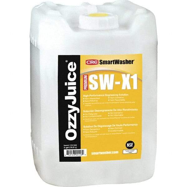 CRC - Parts Washing Solutions & Solvents Solution Type: Water-Based Container Size Range: 5 Gal. - 49.9 Gal. - Benchmark Tooling