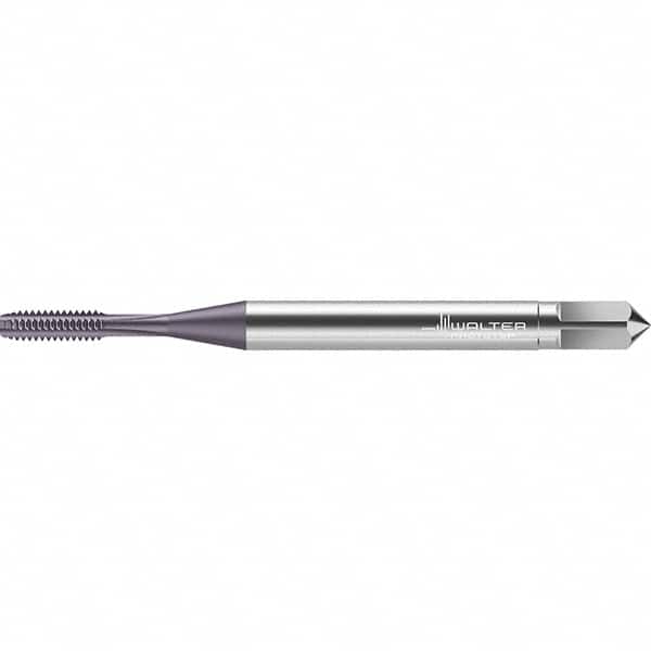 Walter-Prototyp - Straight Flute Taps Tap Type: Machine Tap Thread Size (Inch): #4-40 - Exact Industrial Supply