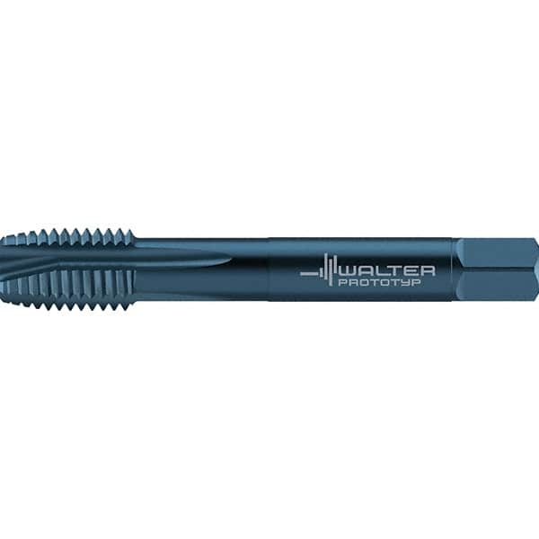 Walter-Prototyp - 7/8-14 UNF 4 Flute 2B Plug Spiral Point Tap - High Speed Steel, Oxide Finish, Right Hand Thread, Series TC217 - Exact Industrial Supply