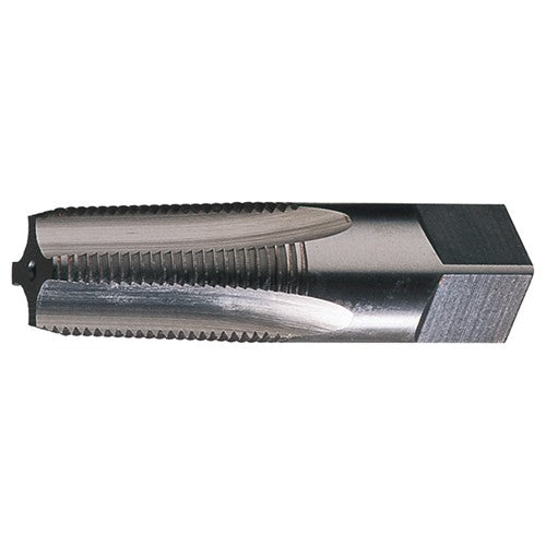 ‎1/8-27 NPT 4 Flute HSS Medium Hook Taper Regular NPT Thread Taper Pipe Tap- Bright - Exact Industrial Supply