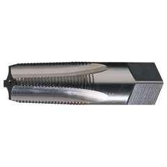 ‎1/8-27 NPT 4 Flute HSS Medium Hook Taper Regular NPT Thread Taper Pipe Tap- Bright - Exact Industrial Supply