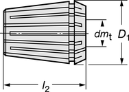 3931420040ER COLLET SIZE 20 - Benchmark Tooling