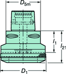 C539127701040A CAPTO ADAPTER - Benchmark Tooling