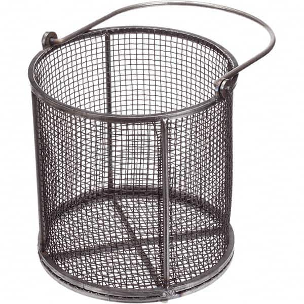 Marlin Steel Wire Products - Baskets Shape: Round Material Family: Metal - Benchmark Tooling