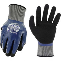 Mechanix Wear - Size 2XL (11) Nitrile Coated Nylon Waterproof & Cut Resistant Work Gloves - Benchmark Tooling