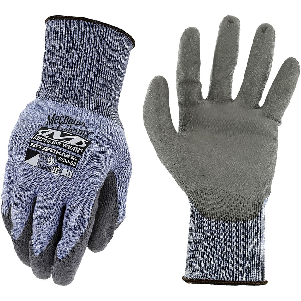 Mechanix Wear - Size XL (10), ANSI Cut Lvl A2, Nitrile Coated Cut Resistant Gloves - Benchmark Tooling